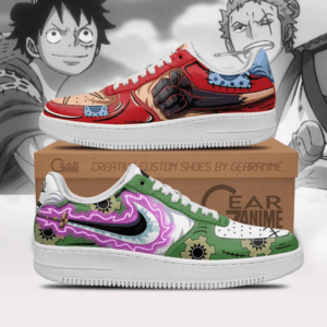 Baskets Air Force 1 Luffy & Zoro – Arc Wano – One Piece