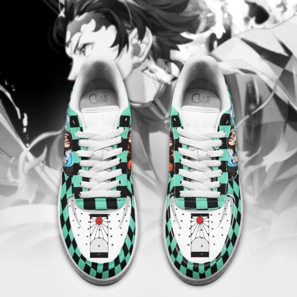 Baskets Air Force 1 Tanjiro – Respiration – Demon Slayer – Image 4