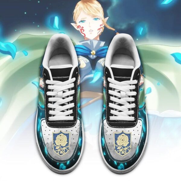 Baskets Air Force 1 Charlotte Roselei – Black Clover – Pour fans d’anime – Image 2