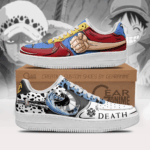 Baskets Air Force 1 Luffy & Law – One Piece
