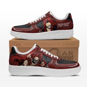 Baskets Air Force 1 Eijiro Red Riot – My Hero Academia – Chaussures d’anime