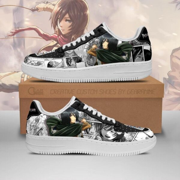 Baskets Air Force 1 Mikasa – L’Attaque des Titans