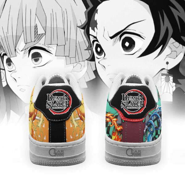 Baskets Air Force 1 Tanjiro & Zenitsu – Demon Slayer – Image 3