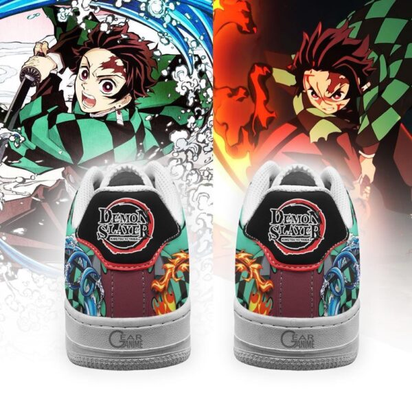 Baskets Air Force 1 Tanjiro – Respiration – Demon Slayer – Image 3