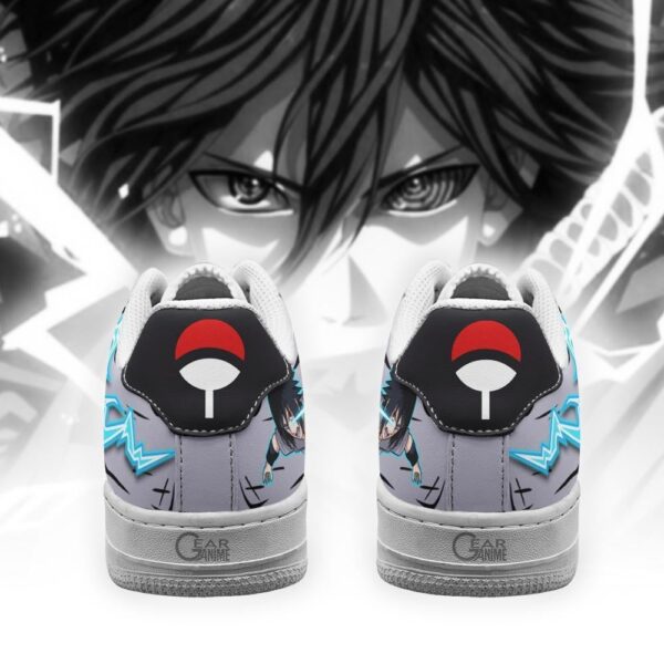 Baskets Air Force 1 Uchiha Sasuke – Jutsu de foudre – Naruto – Image 3