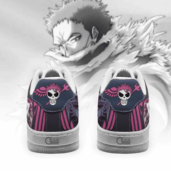 Baskets Air Force 1 Charlotte Katakuri – One Piece – Design unique – Image 3