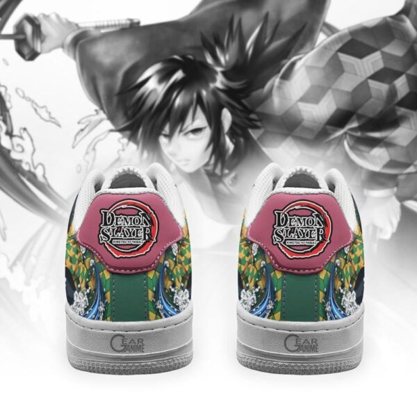 Baskets Air Force 1 Giyu Tomioka – Demon Slayer – Chaussures d’anime 2 – Image 3