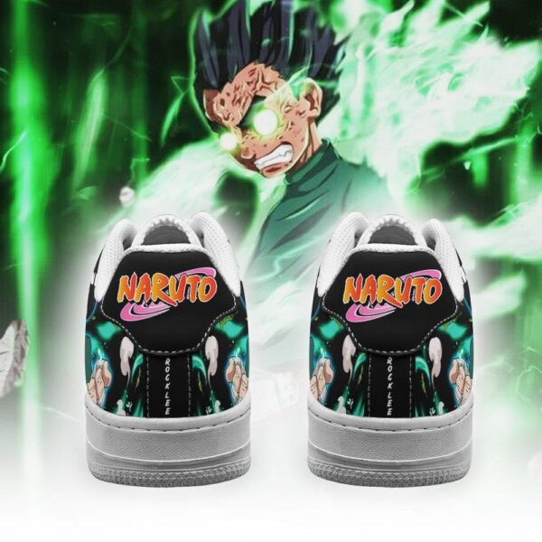 Baskets Air Force 1 Rock Lee – Chaussures cuir – Naruto – Image 3