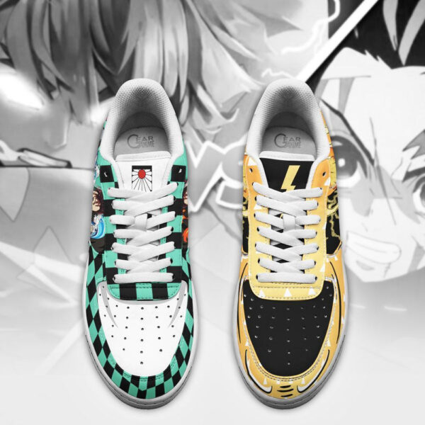 Baskets Air Force 1 Tanjiro & Zenitsu – Demon Slayer – Image 4