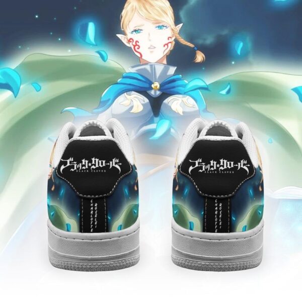 Baskets Air Force 1 Charlotte Roselei – Black Clover – Pour fans d’anime – Image 3