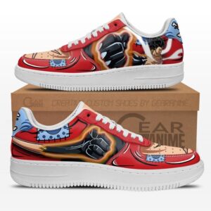 Baskets Air Force 1 Luffy – Armement Haki – One Piece