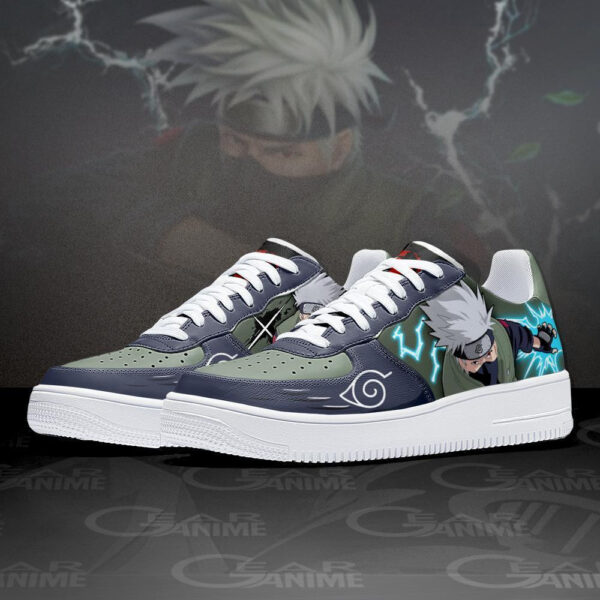 Baskets Air Force 1 Kakashi – Jutsu de foudre (Naruto) – Image 3