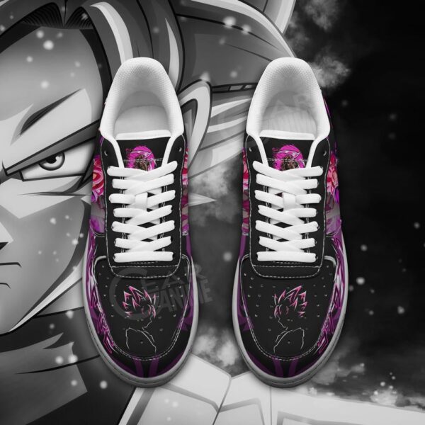 Baskets Air Force 1 Goku Black Rose – Dragon Ball – Chaussures d’anime – Image 2