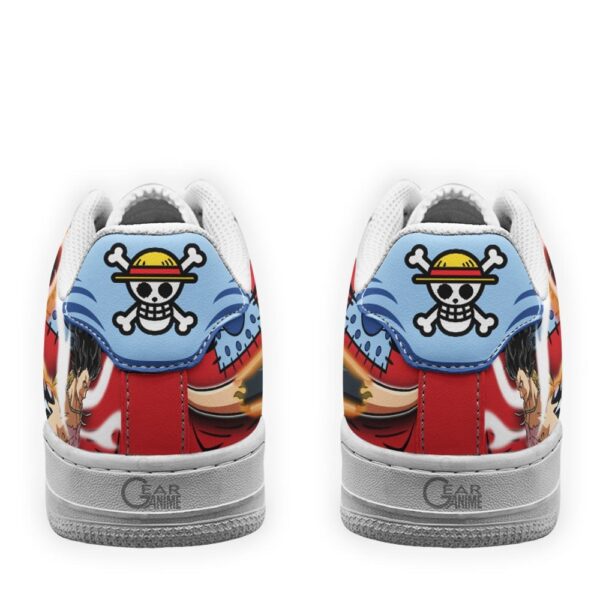 Baskets Air Force 1 Luffy – Armement Haki – One Piece – Image 3