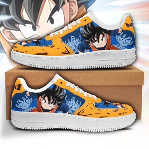 Baskets Air Force 1 Goten – Dragon Ball – Cadeau pour fans
