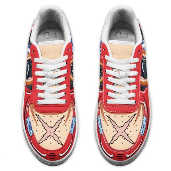 Baskets Air Force 1 Luffy – Armement Haki – One Piece – Image 2