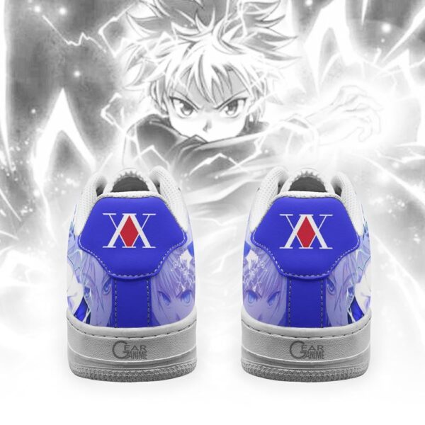 Baskets Air Force 1 Killua – Hunter x Hunter – Chaussures d’anime – Image 3