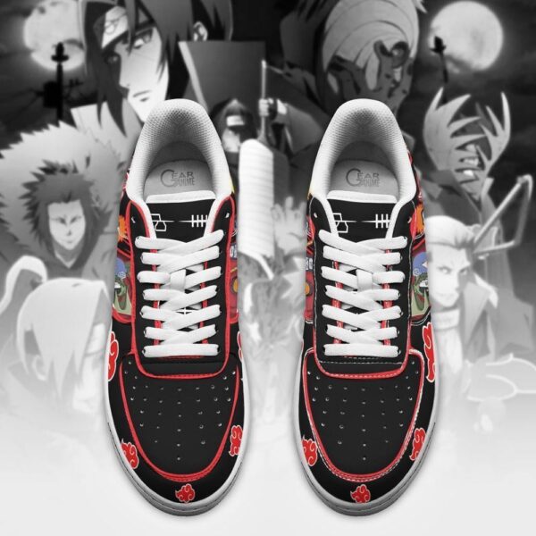 Baskets Air Force 1 Équipe Akatsuki - Baskets Naruto – Image 4