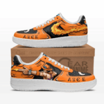Baskets Air Force 1 Portgas D. Ace – Feu – One Piece