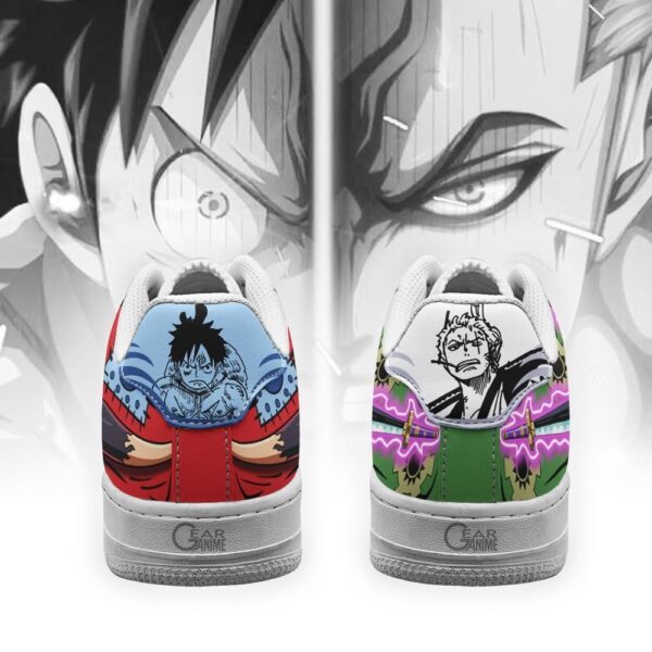 Baskets Air Force 1 Luffy & Zoro – Arc Wano – One Piece – Image 3