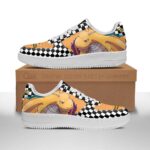 Baskets Air Force 1 Dracolosse – Pokémon – Motif damier