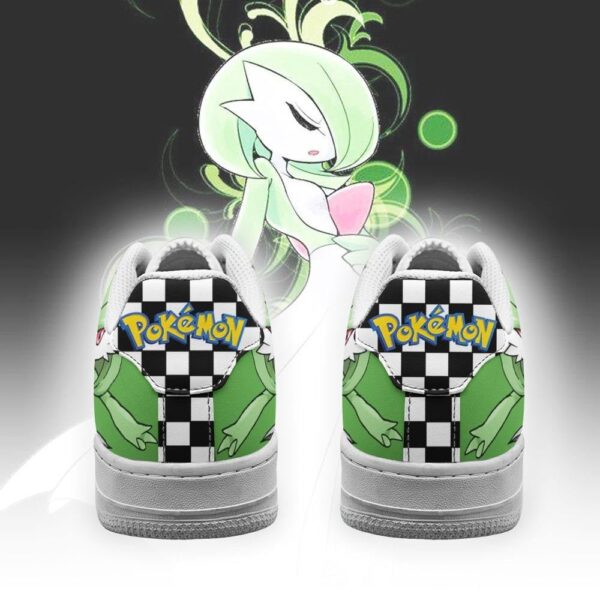 Baskets Air Force 1 Gardevoir – Pokémon – Motif damier – Image 3