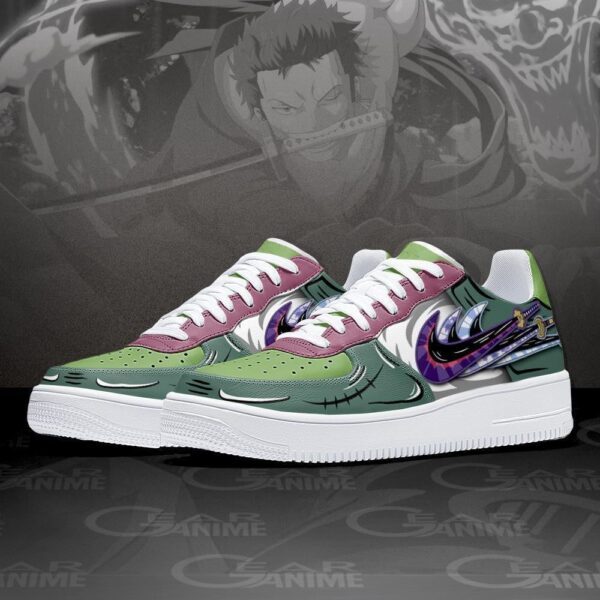 Baskets Air Force 1 Zoro – Épées – One Piece – Image 2