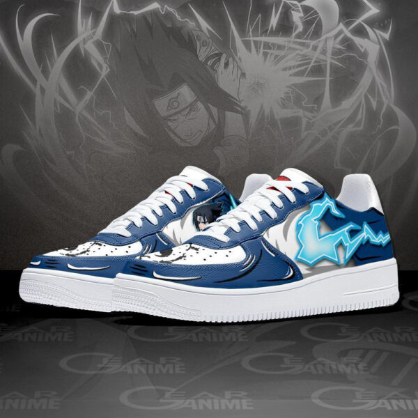 Baskets Air Force 1 Sasuke – Chidori – Naruto – Image 2
