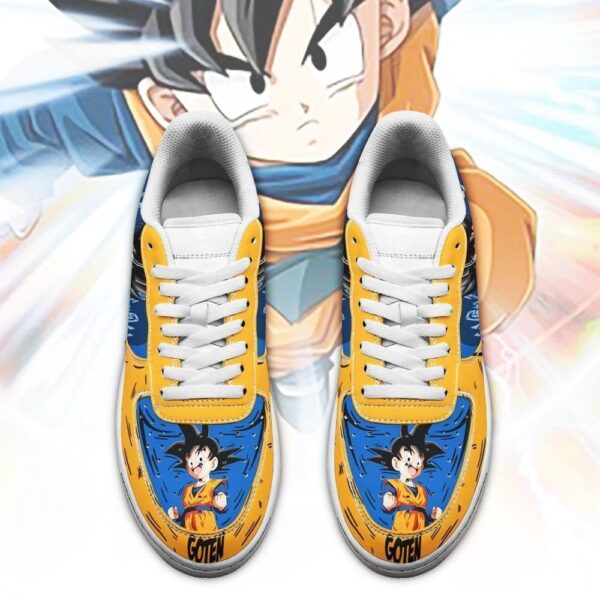 Baskets Air Force 1 Goten – Dragon Ball – Cadeau pour fans – Image 2