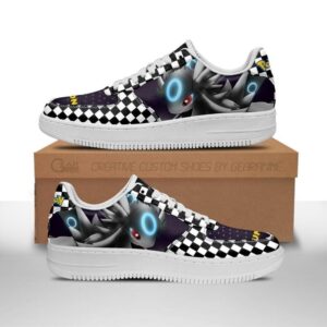 Baskets Air Force 1 Noctali – Pokémon – Motif damier