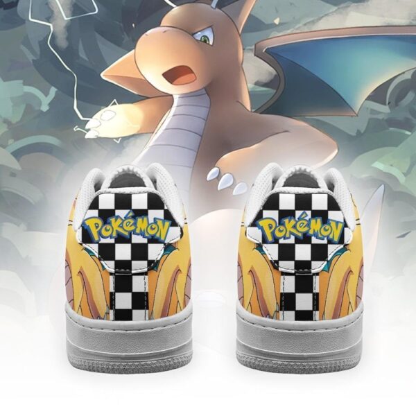 Baskets Air Force 1 Dracolosse – Pokémon – Motif damier – Image 3
