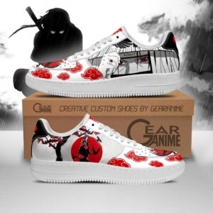 Baskets Air Force 1 Itachi – Style japonais Akatsuki - Baskets Naruto