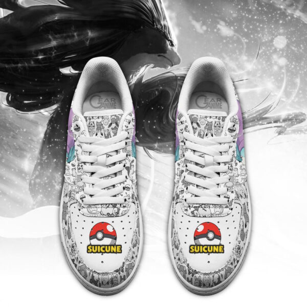 Baskets Air Force 1 Suicune – Pokémon – Image 2
