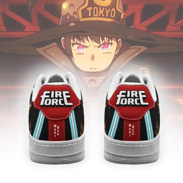 Baskets Air Force 1 Maki Oze – Fire Force – Chaussures d’anime – Image 3