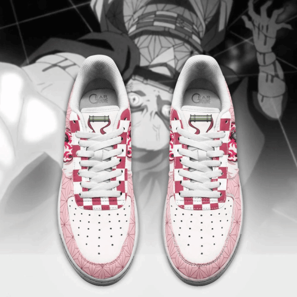 Baskets Air Force 1 Nezuko – Blood Demon Art – Demon Slayer – Image 4