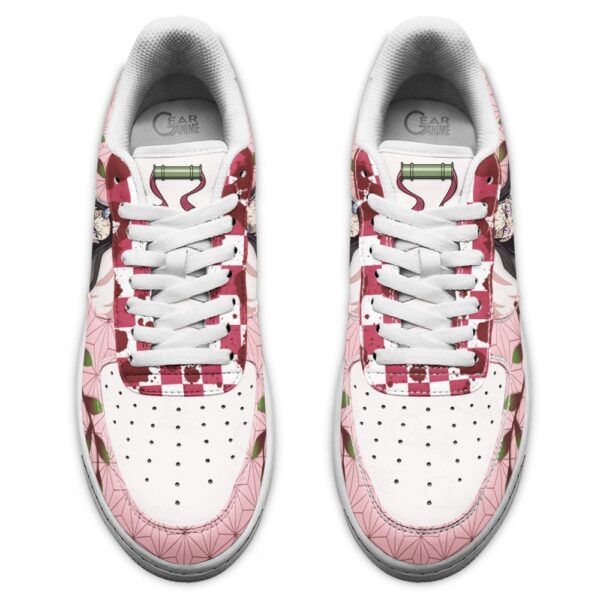 Baskets Air Force 1 Nezuko – Forme démoniaque – Demon Slayer – Image 3
