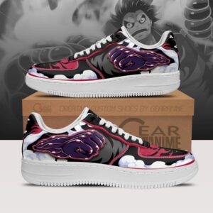 Baskets Air Force 1 Luffy – Gear 4 – One Piece