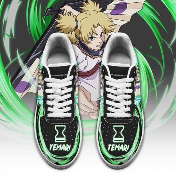 Baskets Air Force 1 Temari – Cuir – Anime – Image 2