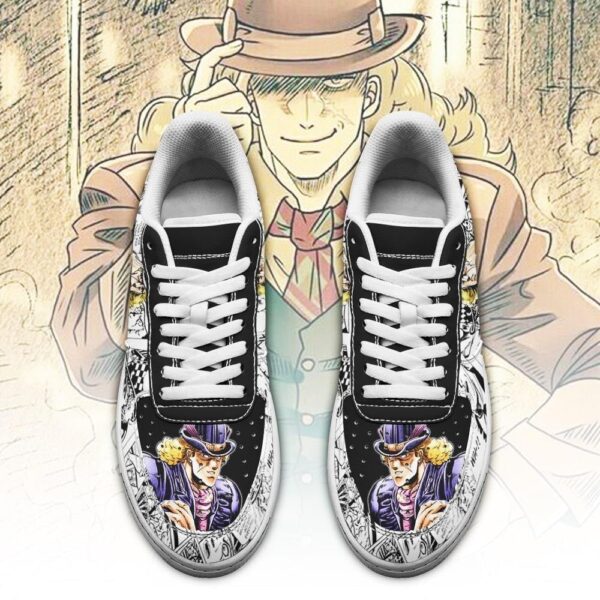 Baskets Air Force 1 Robert Speedwagon – Style manga JoJo’s Bizarre Adventure – Image 2