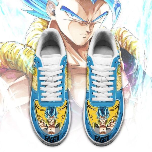 Baskets Air Force 1 Gogeta – Dragon Ball – Cadeau pour fans – Image 2