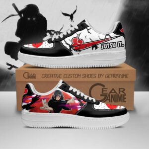 Baskets Air Force 1 Itachi – Just Jutsu It - Baskets Naruto