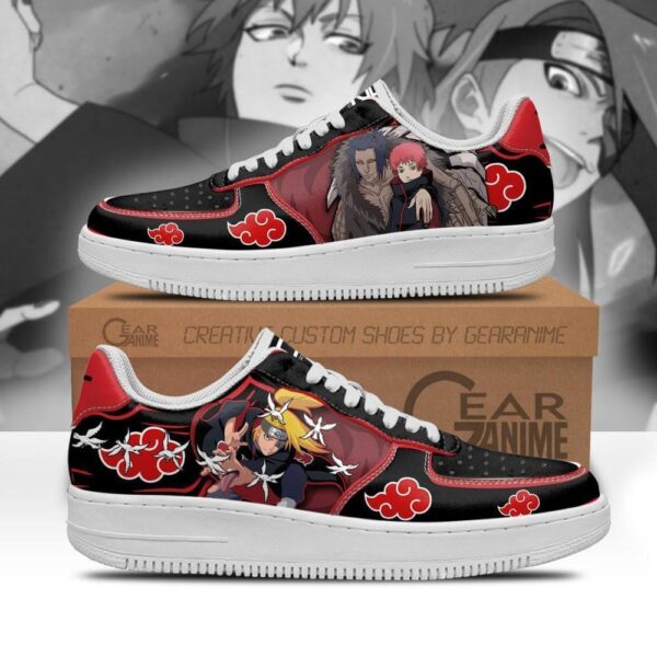 Baskets Air Force 1 Sasori & Deidara – Akatsuki - Baskets Naruto