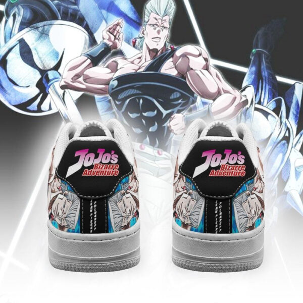Baskets Air Force 1 Jean Pierre Polnareff – JoJo’s Bizarre Adventure – Image 3