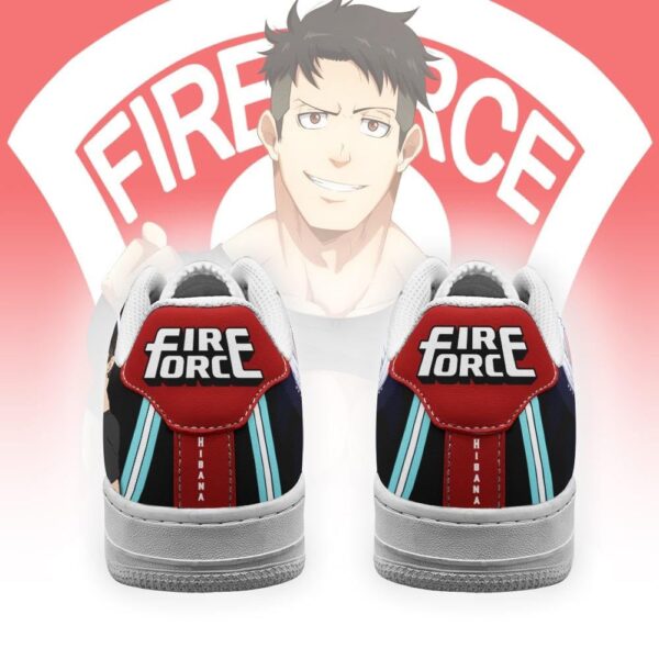 Baskets Air Force 1 Akitaru Obi – Fire Force – Chaussures d’anime – Image 3