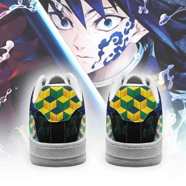 Baskets Air Force 1 Giyu Tomioka – Demon Slayer – Chaussures d’anime – Image 3