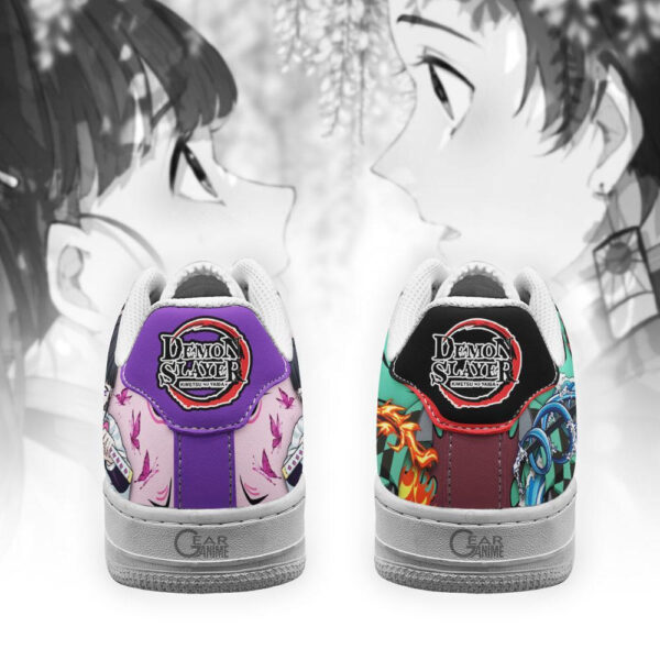 Baskets Air Force 1 Tanjiro & Kanao – Demon Slayer – Image 3