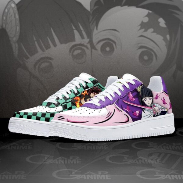 Baskets Air Force 1 Tanjiro & Kanao – Demon Slayer – Image 2