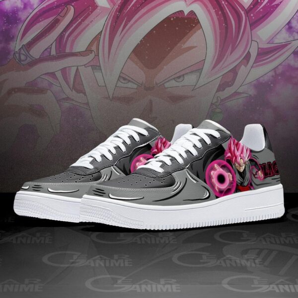 Baskets Air Force 1 Goku Black Rose – Dragon Ball – Style sombre – Image 2