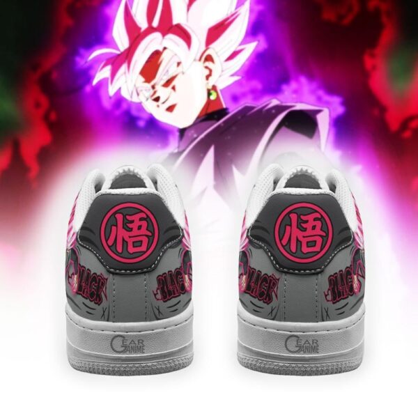 Baskets Air Force 1 Goku Black Rose – Dragon Ball – Style sombre – Image 3