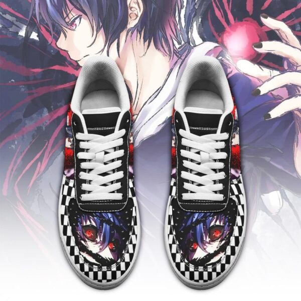 Baskets Air Force 1 Ayato – Tokyo Ghoul – Motif damier – Image 2
